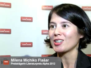 Literaturpreis Alpha 2012 geht an Nachwuchsautorin Milena Michiko Flasar
